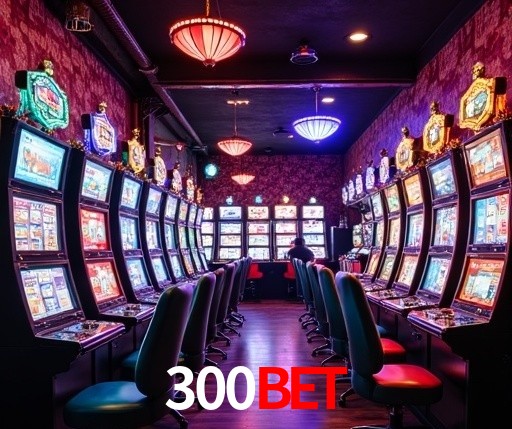 Interface moderna da plataforma 300BET